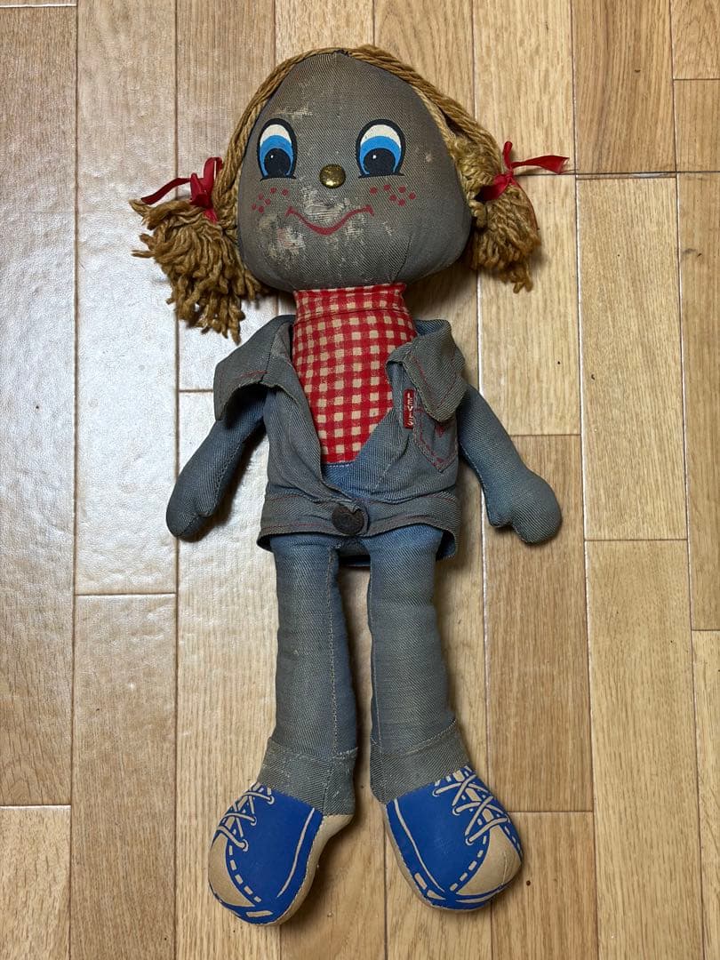 ★ポム★ Levi’s デニム ラグドール ランチョンマット 2点セット