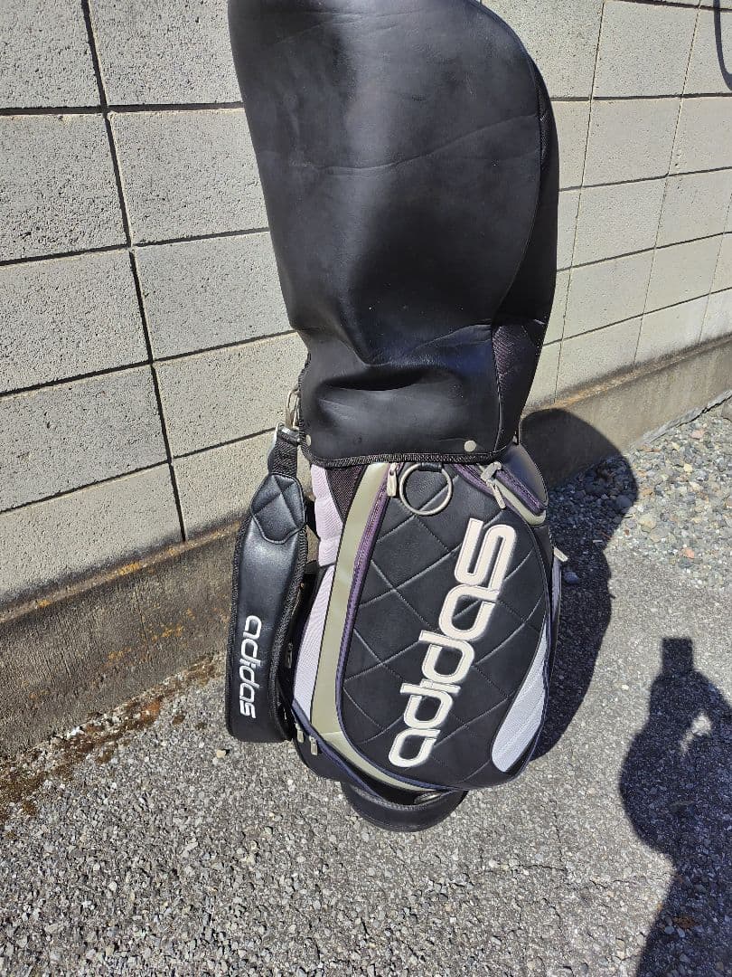 adidas キャディバッグ ブラック/グレー