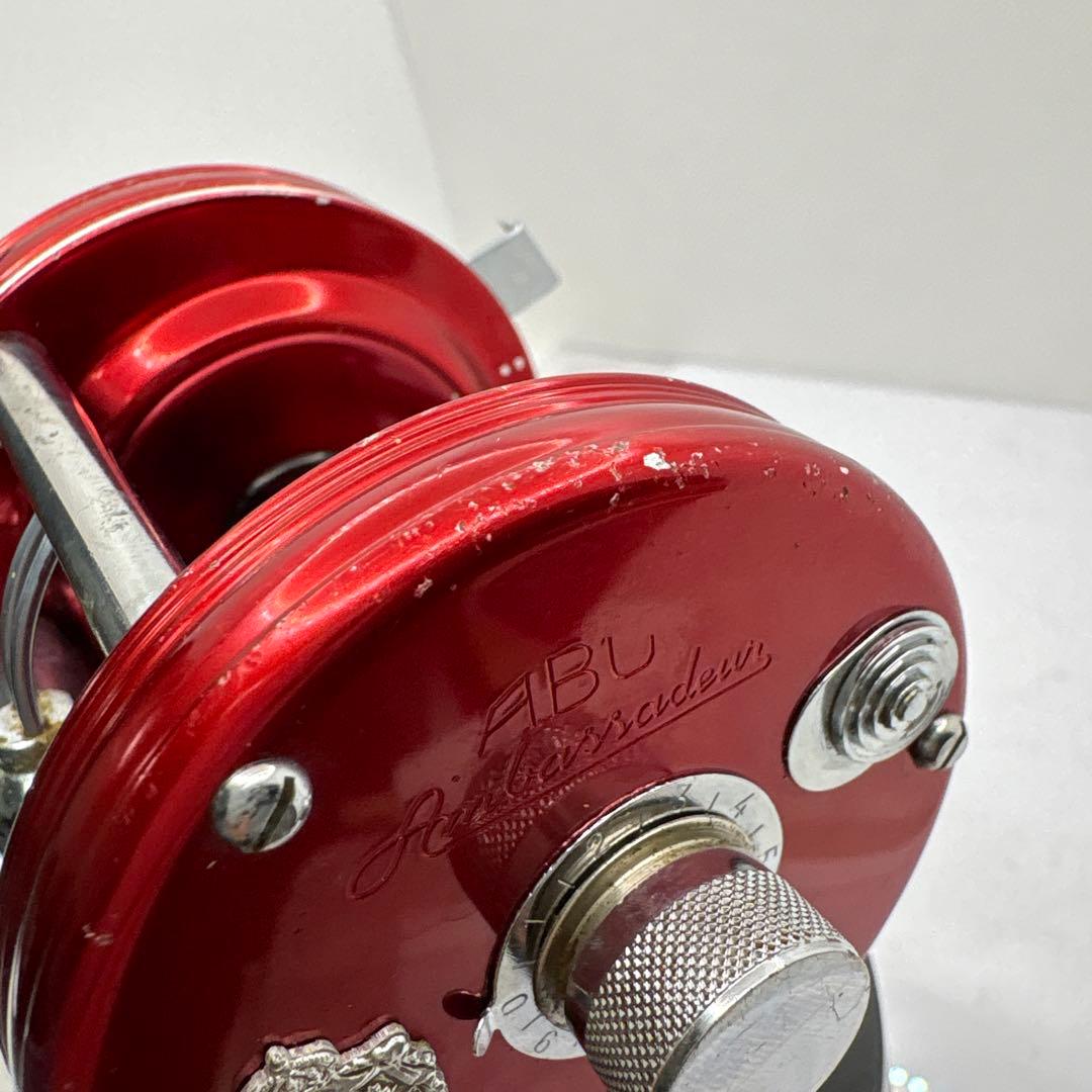 ABU Ambassadeur 6000 ベイトリール 赤