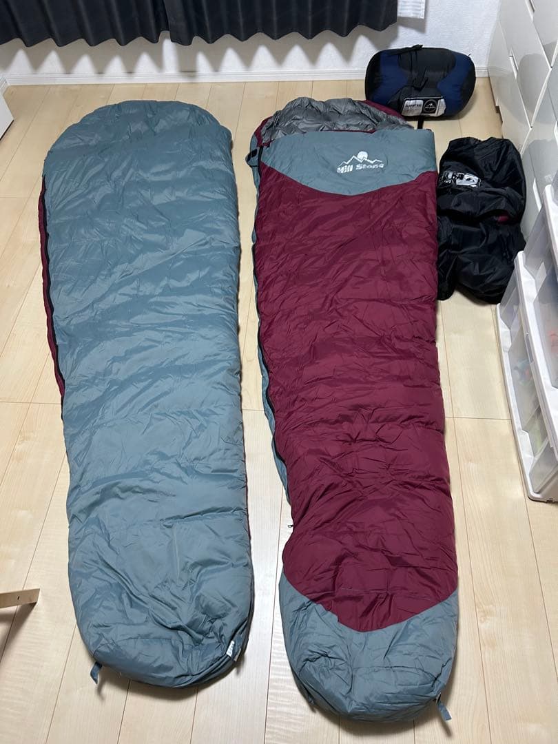 寝袋・エアーマット 3セット