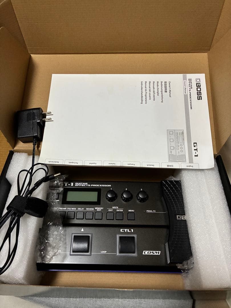 BOSSGuitarEffectsProcessorGT-1 ※若干使用感あり