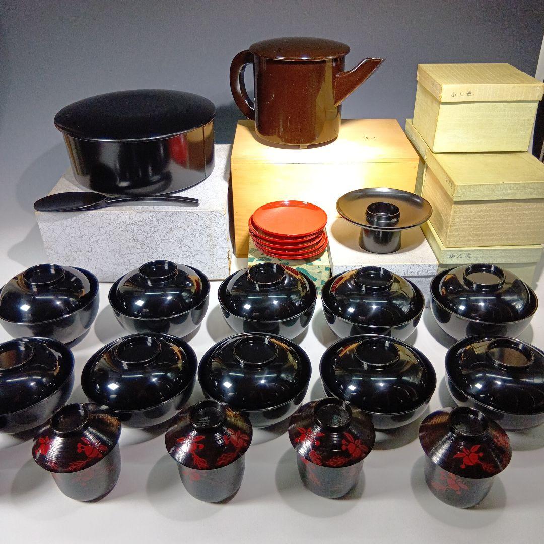 茶道具　懐石道具　樹脂製　紙箱