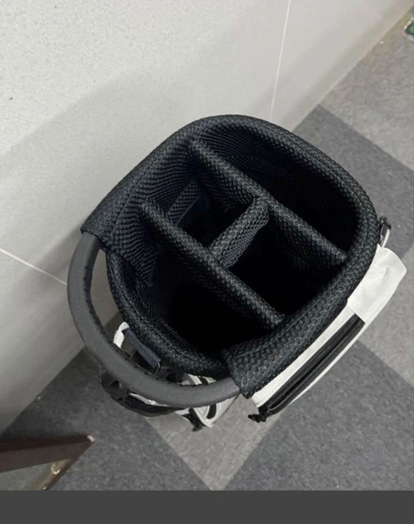 新品 サイコバニー PSYCHO BUNNY 白 キャディバッグ ホワイト