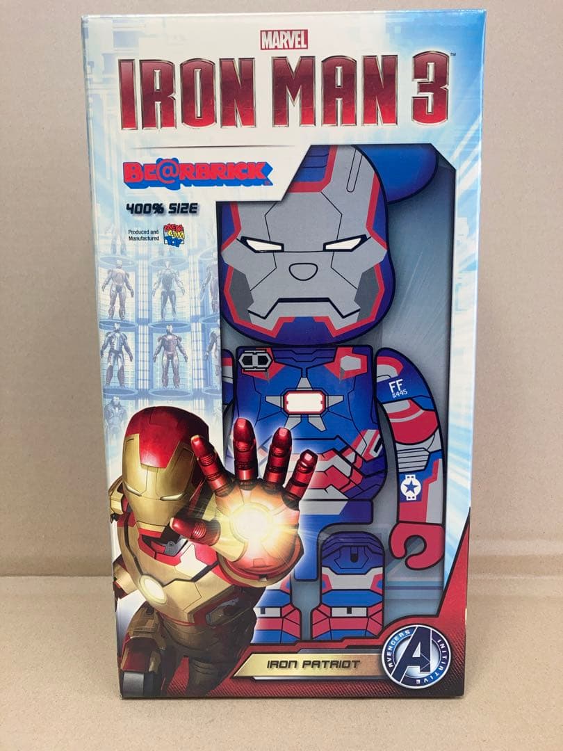IRON PATRIOT BE@RBRICK 400 ベアブリックパトリオッ
