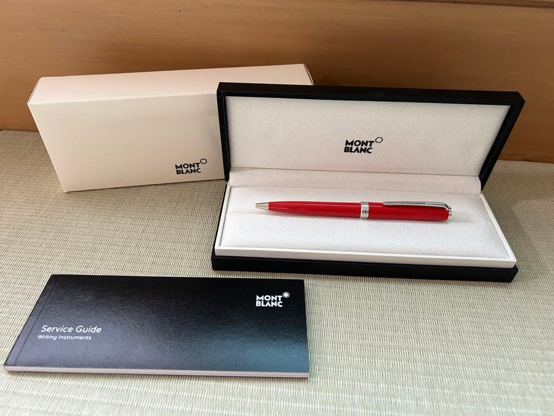 新品未使用◆モンブラン PIX ボールペン 赤 希少品　銀座伊東屋購入