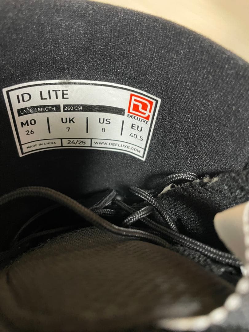 スノーボードブーツ　24-25 DEELUXE ID LITE 26.0センチ
