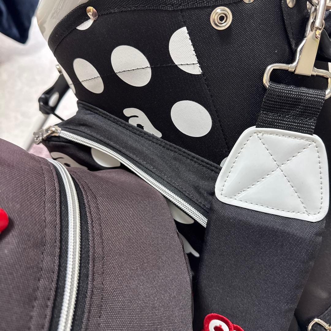 archivio ドット柄 キャディバッグ