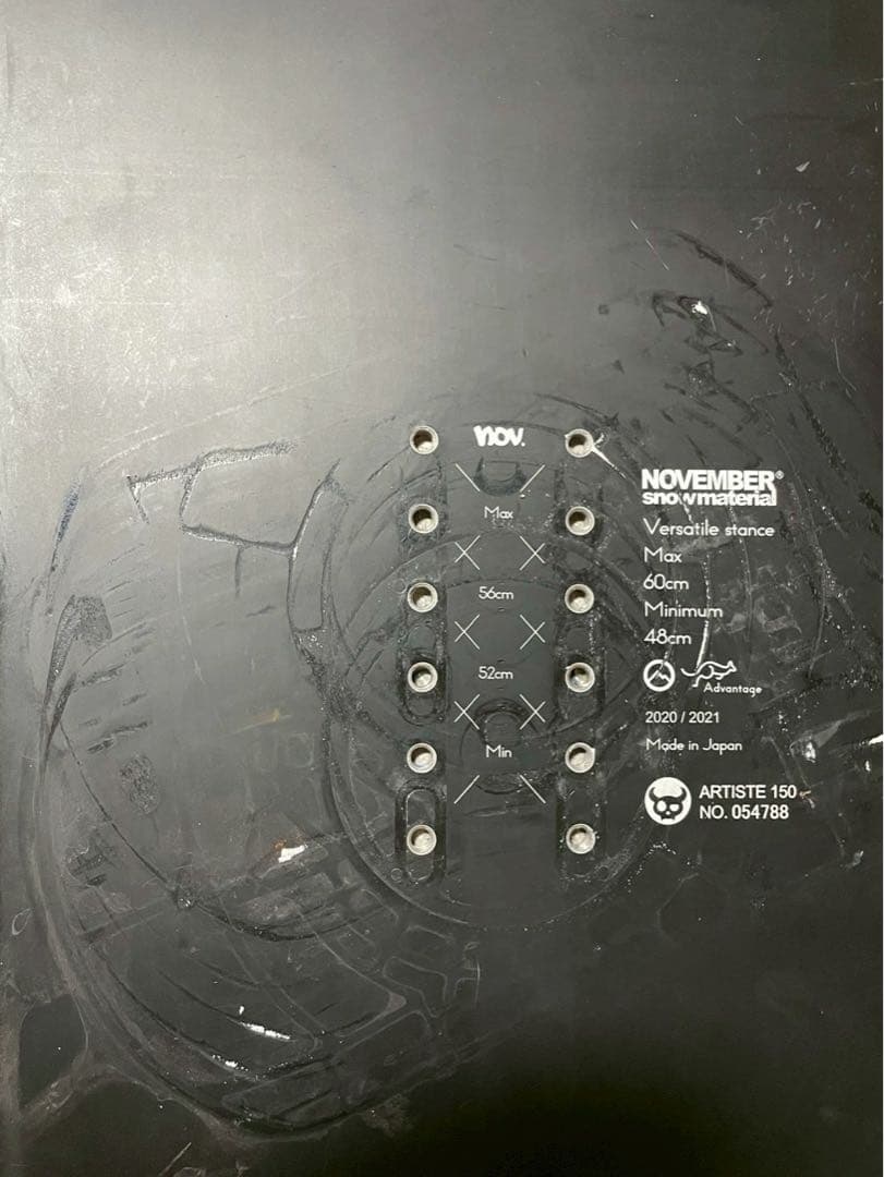 NOVEMBER ARTISTE 150 スノーボード