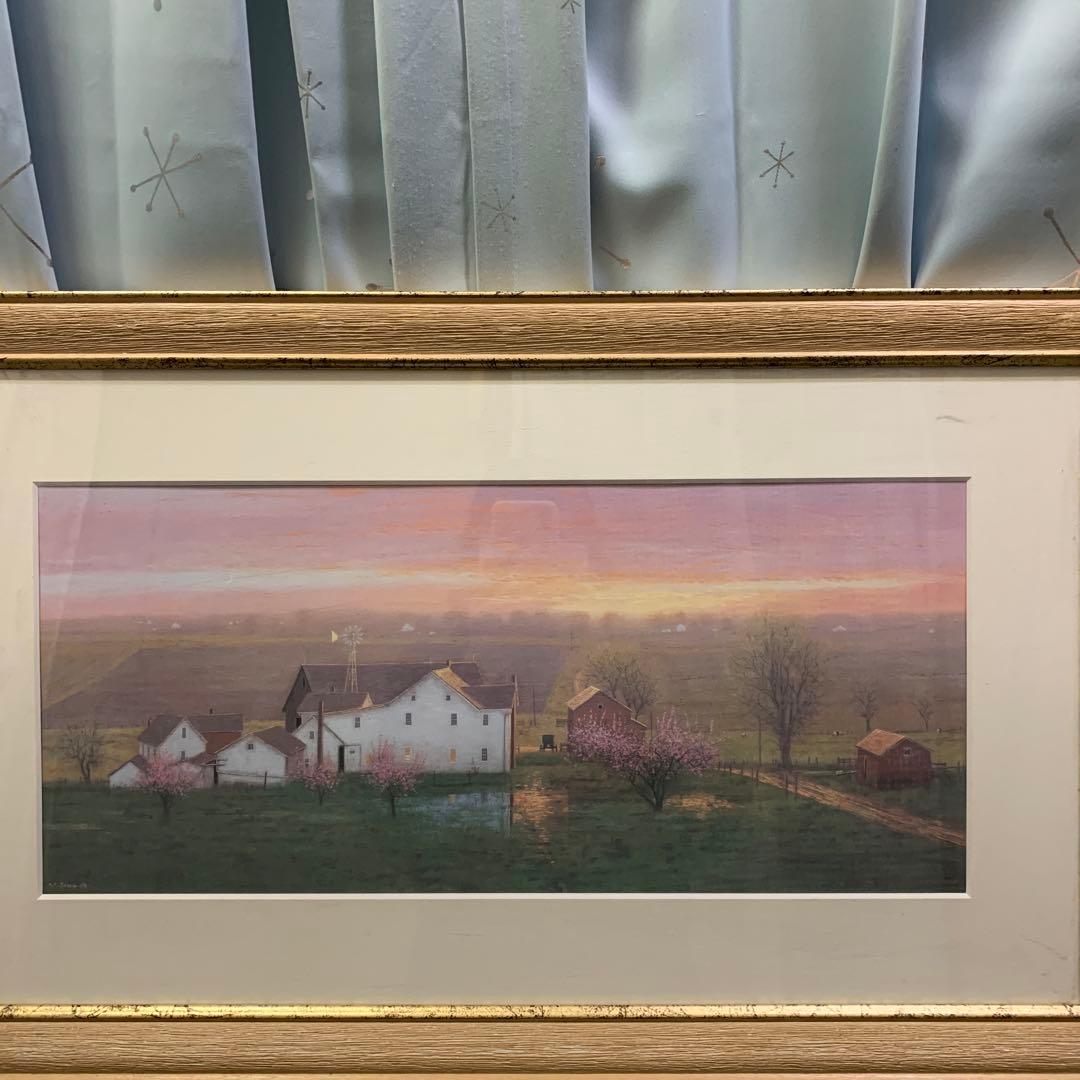 ☆フレーム付絵画　レイモンド　カノブ☆