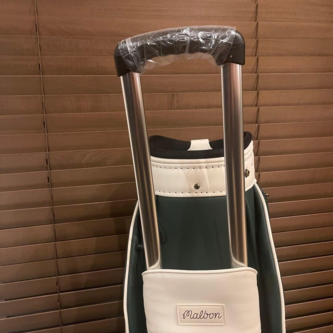 25新作 MALBON マルボンゴルフ キャスター付き キャディバッグ グリーン