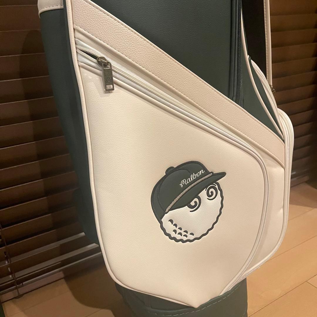 25新作 MALBON マルボンゴルフ キャスター付き キャディバッグ グリーン