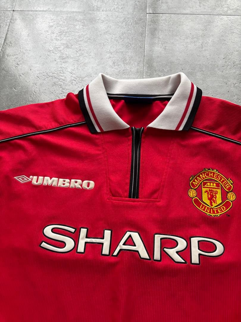 98-99 マンチェスターユナイテッド　アンブロ　ホームユニフォーム　正規品