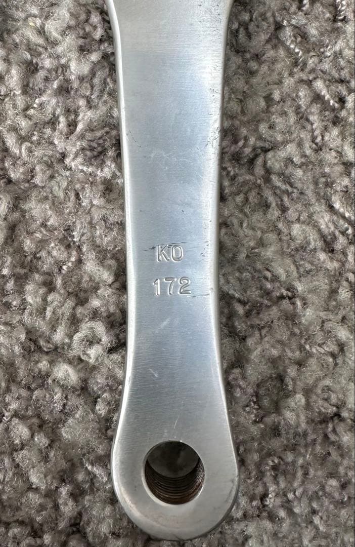 stronglight クランクアーム シルバー