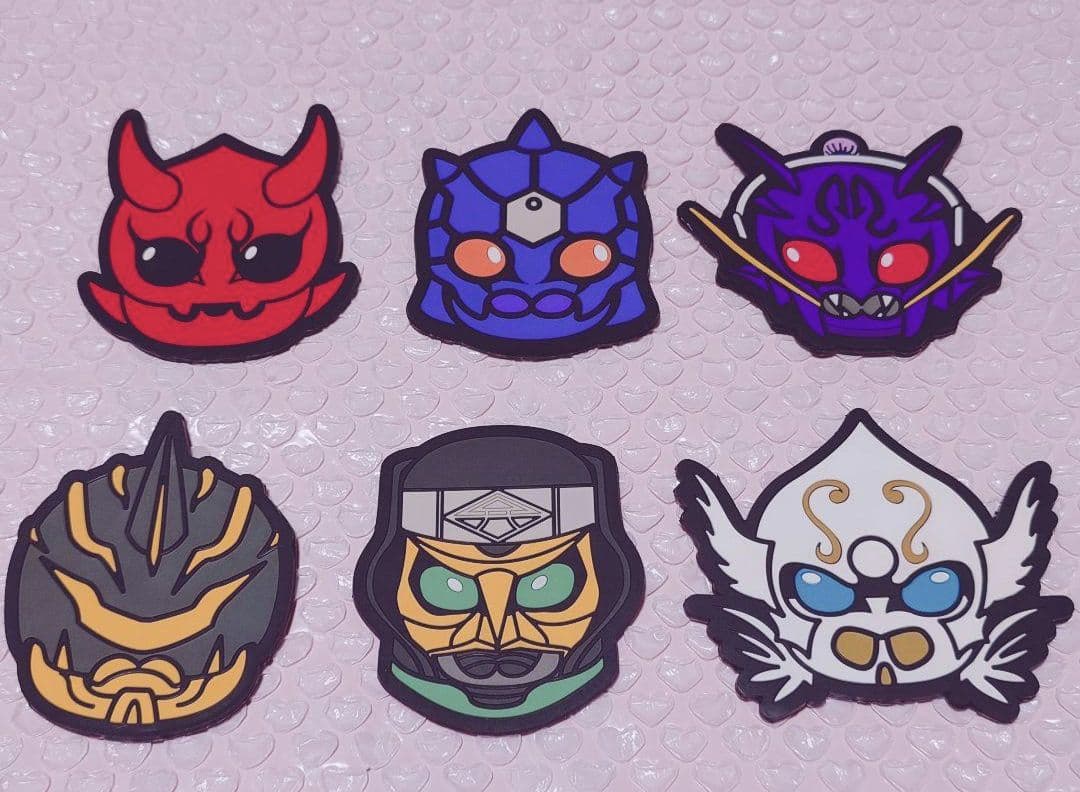 仮面ライダー電王 ラバーコースター モモタロス リュウタロス ウラタロス ジーク