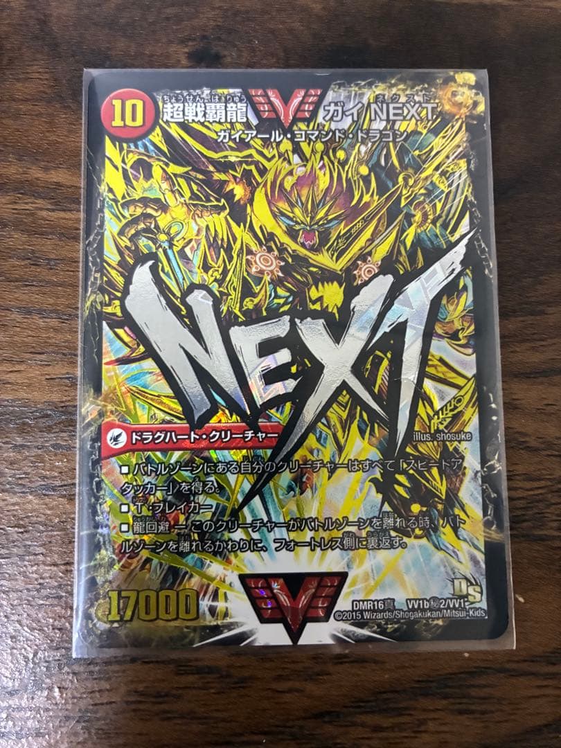 超戦覇龍 ガイNEXT ガイネクスト 文字 文字シク 文字シークレット