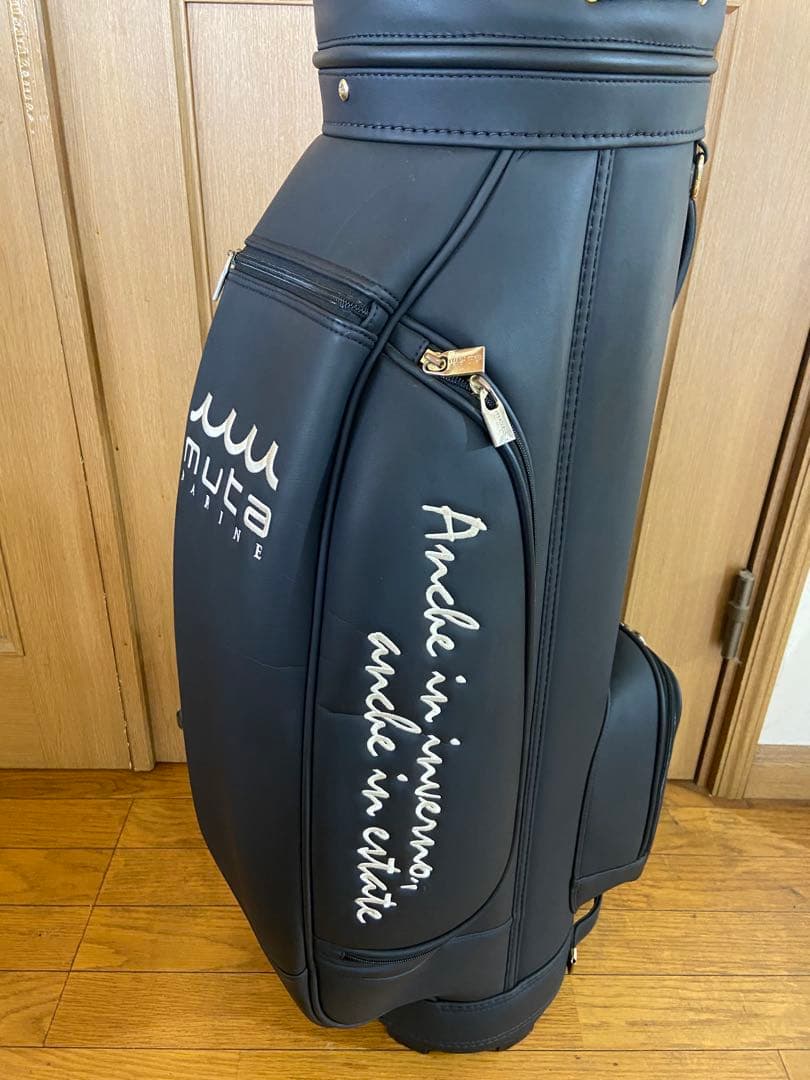 中古美品　ムータマリン　キャディバッグ