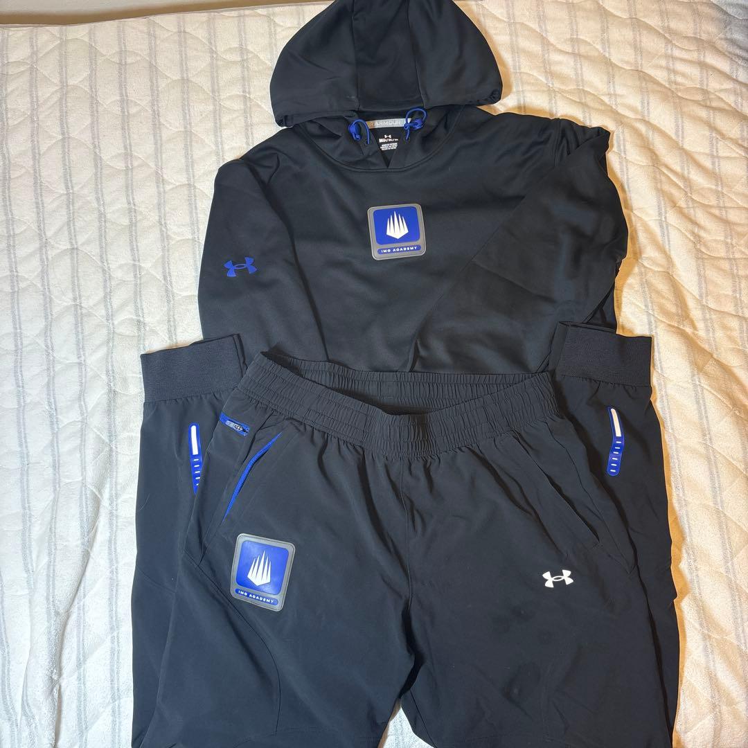 Under Armour ジャージ上下セット 黒