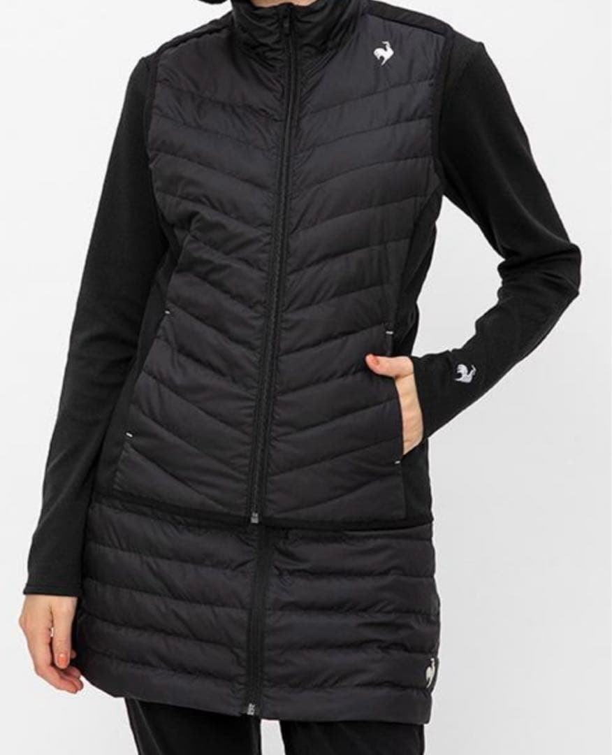 ルコック　パディングベスト＆スコートセット Oサイズ　23FW 新品タグ付