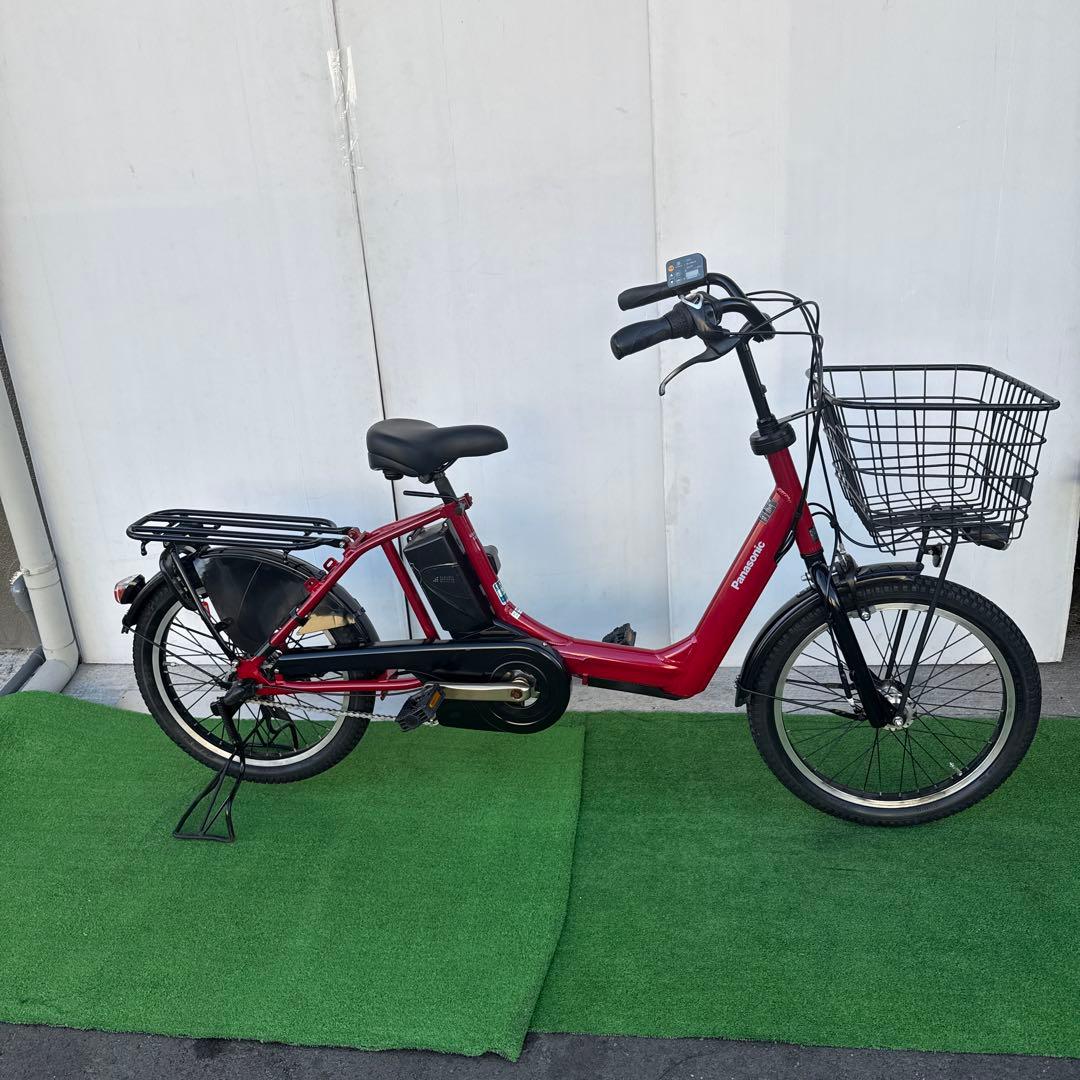 Panasonic電動アシスト自転車20インチ レッド【引き取り限定】