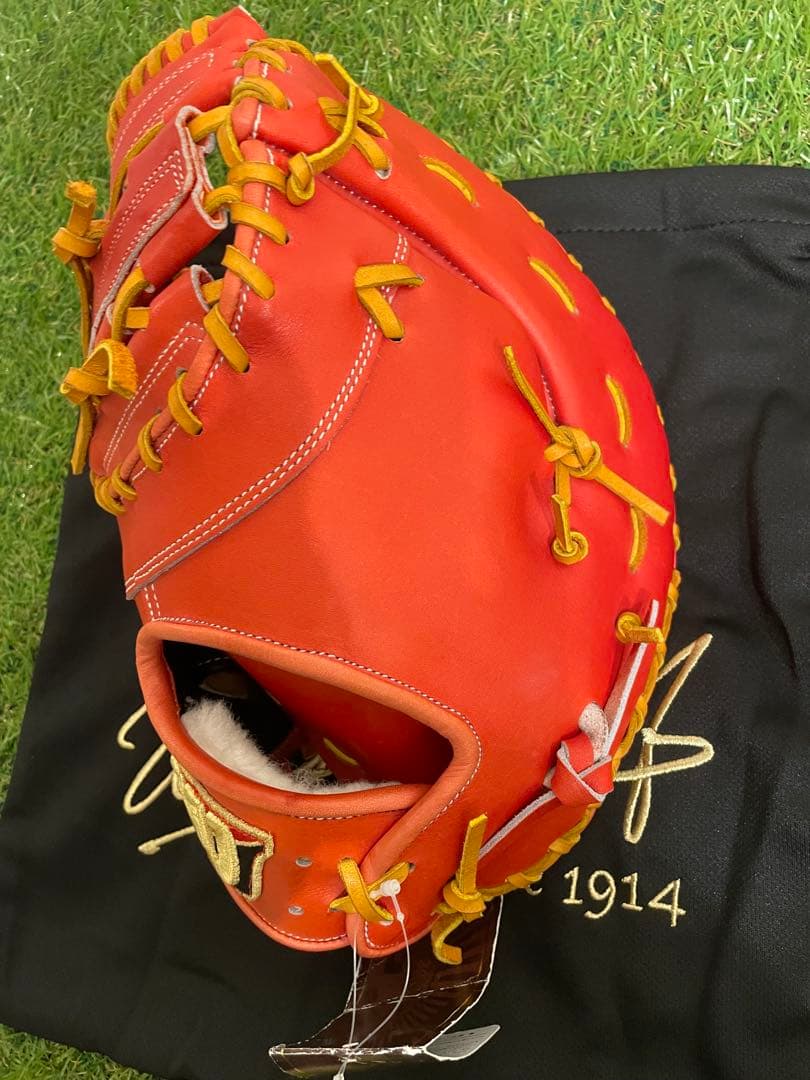 新品　硬式用 Wilson Staff 一塁手用(左投げ) 3F型　オレンジ