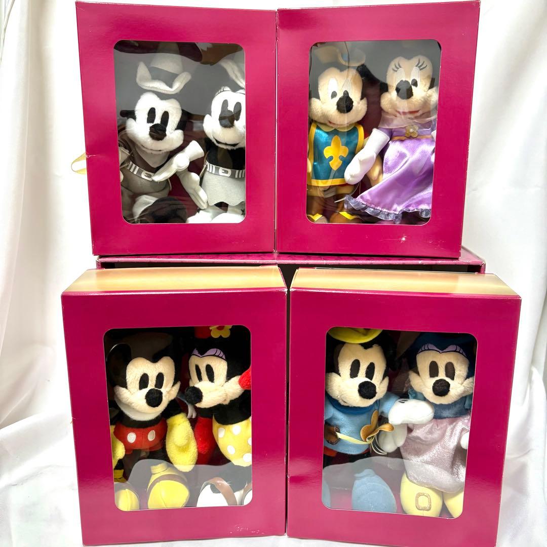 ディズニーストア限定 75周年 ミッキーマウス ぬいぐるみ コレクターBOX