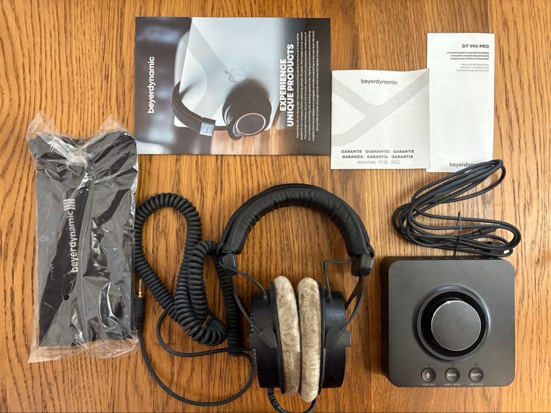 Beyerdynamic DT 990 PRO オーディオインターフェイスセット
