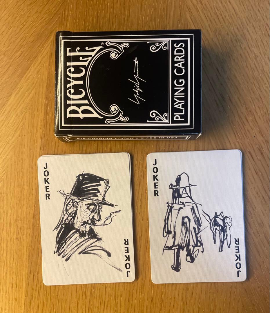 ヨウジヤマモトプレイングカード、BICYCLE、バイスクル、トランプ