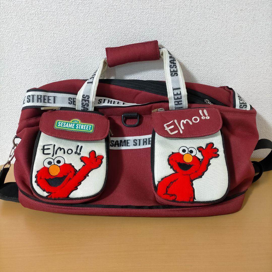 セサミストリート エルモ ショルダーバッグ レア かわいい キャラクター ゴルフ