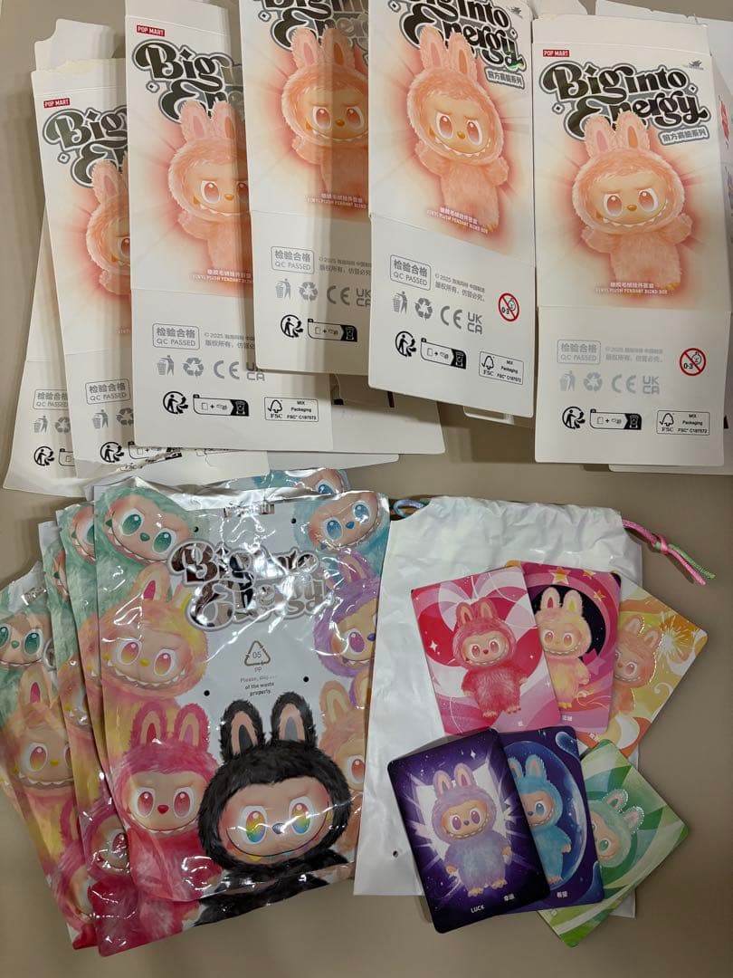 POPMART　ラブブ　Big into Energy エナジー　6体セット