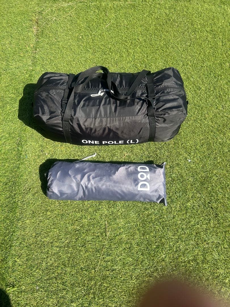 dodワンポールテントL グランドシート付き