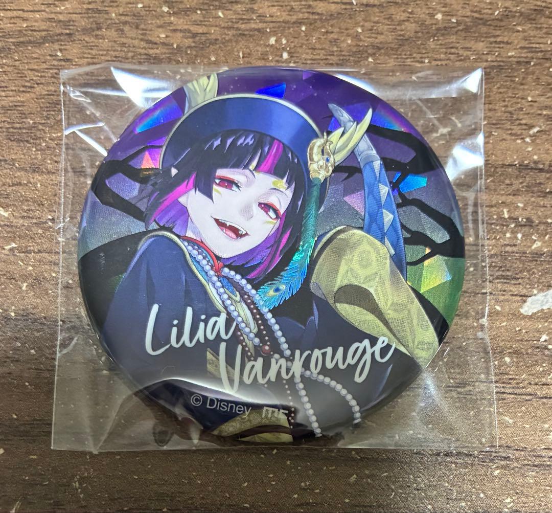 ツイステ　スケアリー　缶バッジ　アニメイト限定　リリア