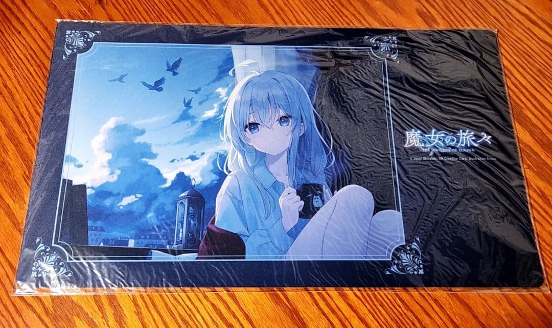魔女の旅々、ラバーマット、デスクマット、プレマ、DMMスクラッチ
