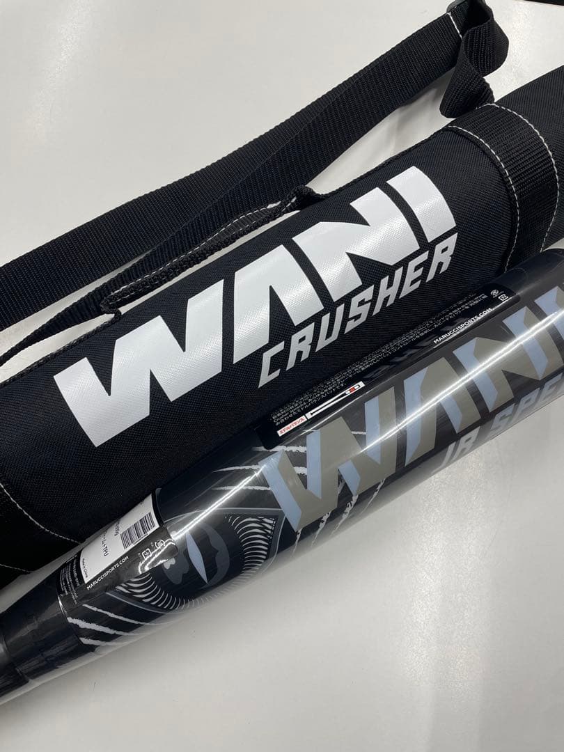 t*)様 新品 マルッチ 少年軟式用バット ワニクラッシャー スピード 黒ワニ