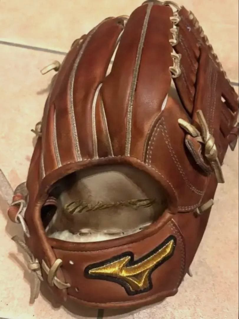 ミズノプロオーダー　硬式外野手用　イチローのグローブ職人岸本耕作監修