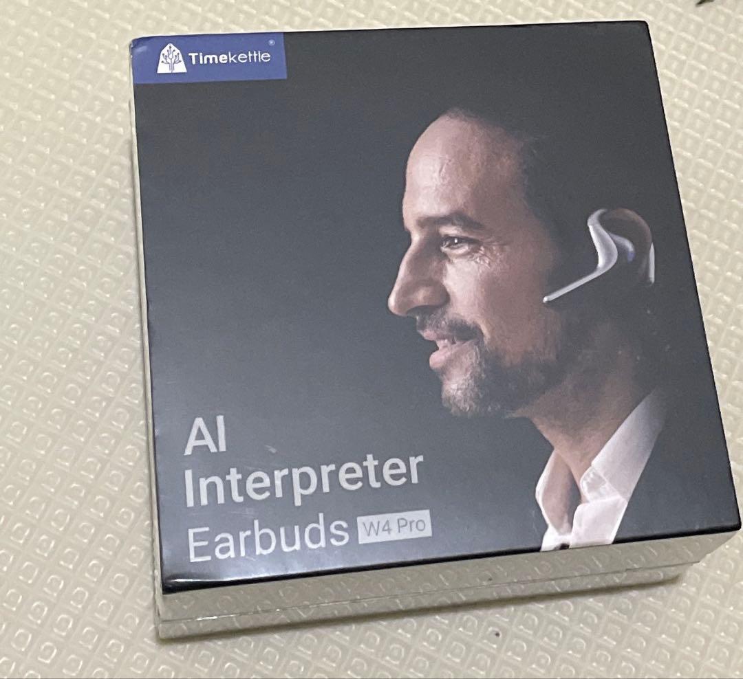 Timekettle W4 Pro AI通訳機 翻訳機能付きイヤホン 通話翻訳