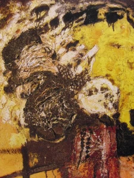 三岸　節子、高原の花、希少画集画、新品高級額・額装付、状態良好