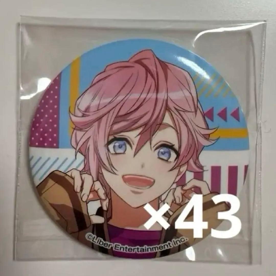 A3！　エースリー　向坂椋　椋　缶バッジ　ハート　小説　ファミマ