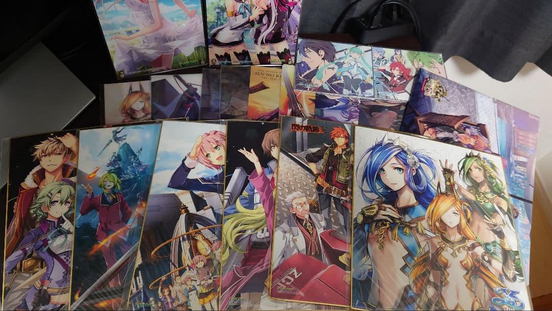 閃の軌跡　創の軌跡　イース8　色紙　クリアファイル　アクリルスタンド　抽選会