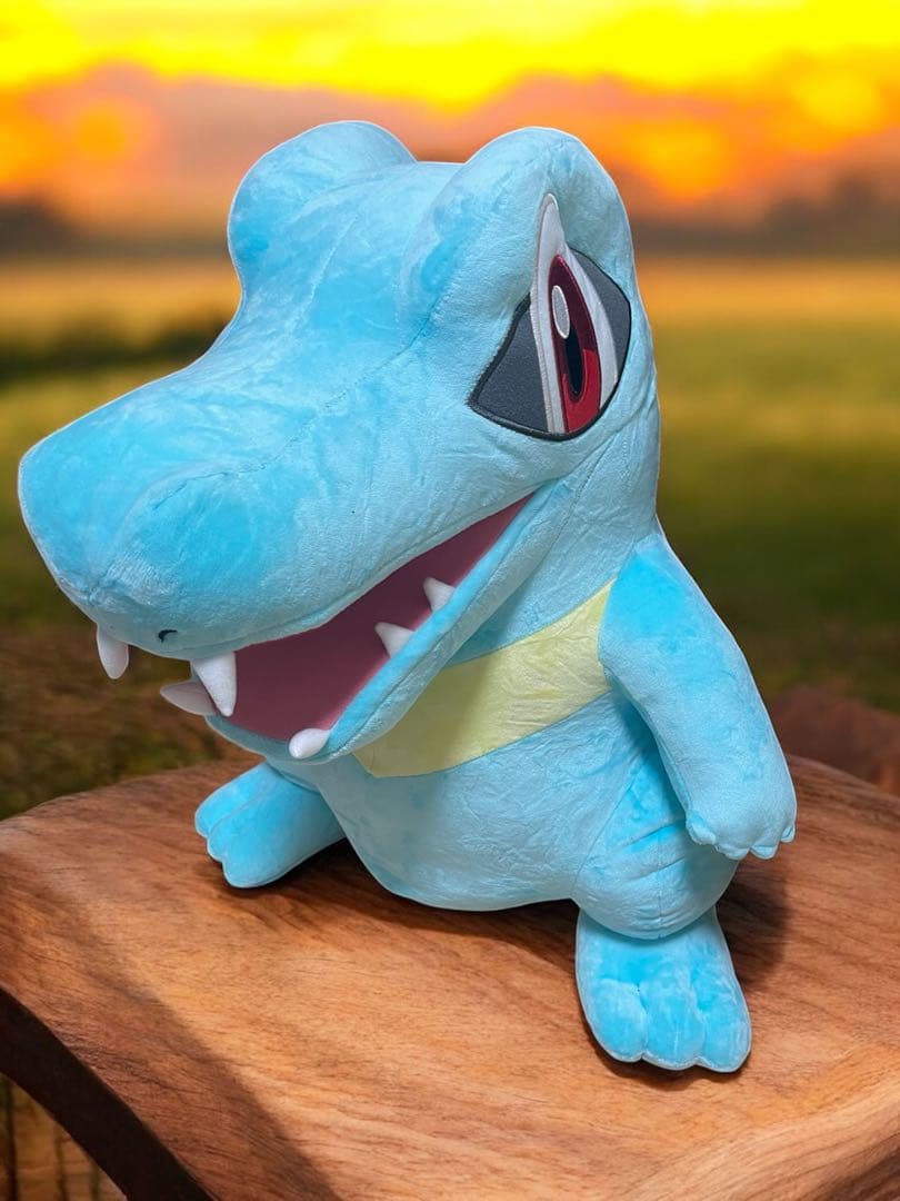 ポケモンぬいぐるみ等身大ワニノコ