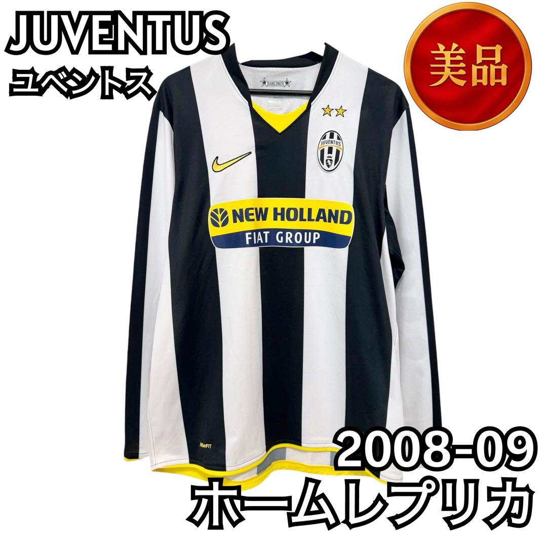 【美品/L】ユベントス 2008-09 ユニフォーム 長袖 NIKE サッカー