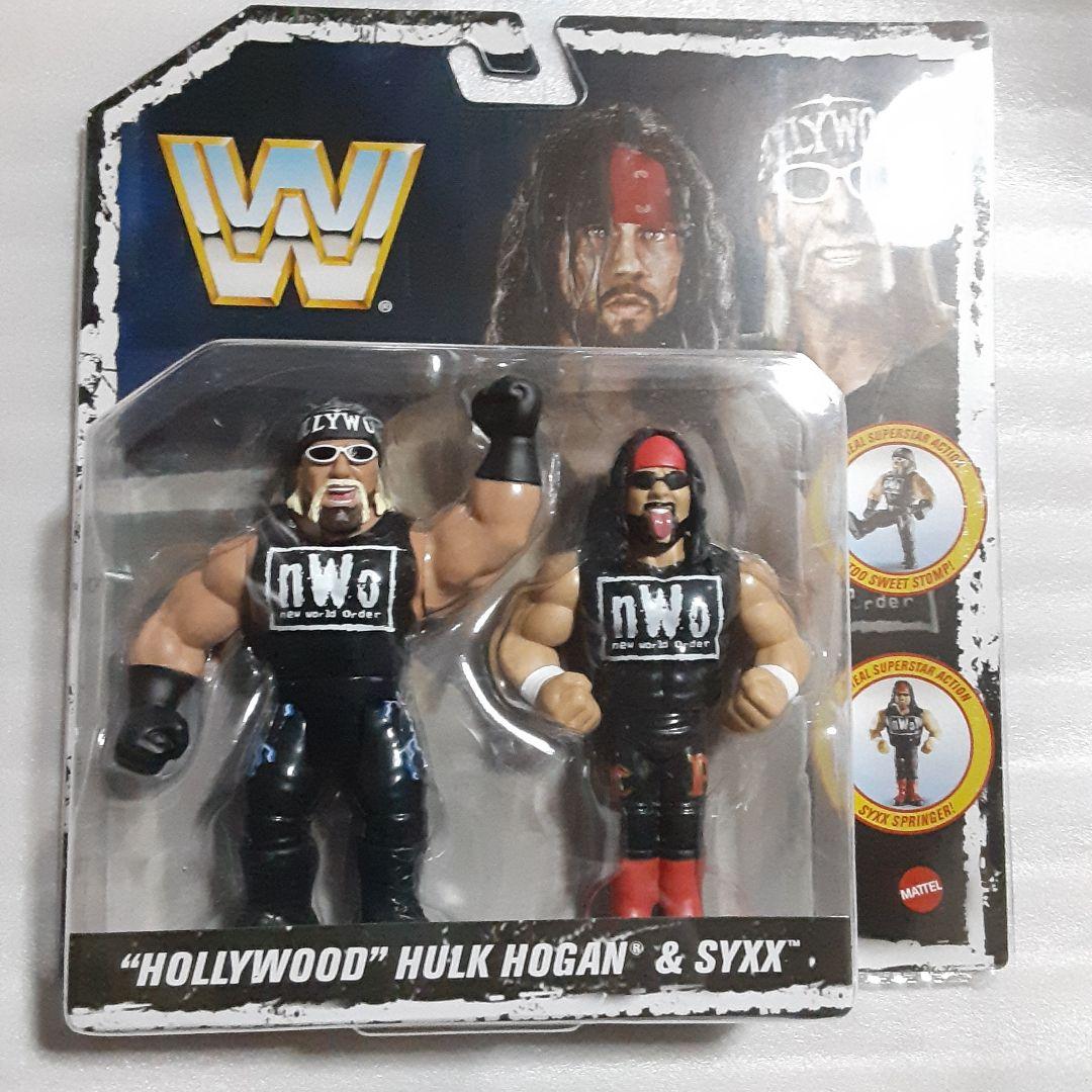 ハルクホーガン フィギュア　ナッシュ　 4パック　WWE プロレス　マテル