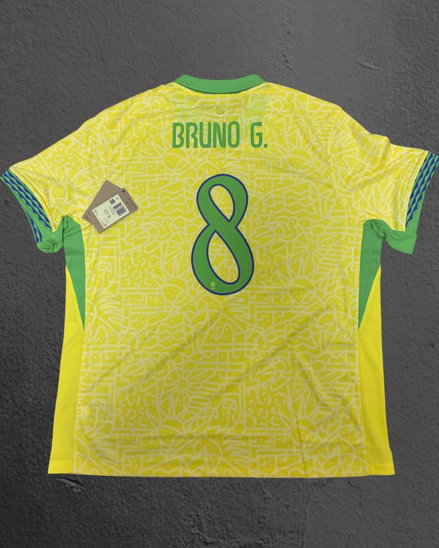 新品【レプリカ】2024｜ブラジル代表｜BRUNO G.｜アメリカXLサイズ