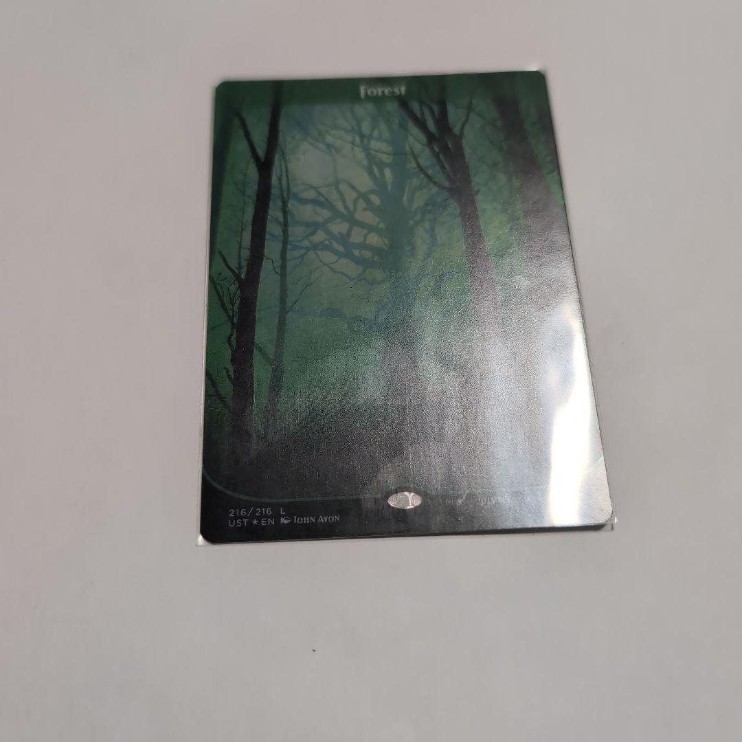 MTG 森 216 FOIL 英語版 unstable アンステーブル