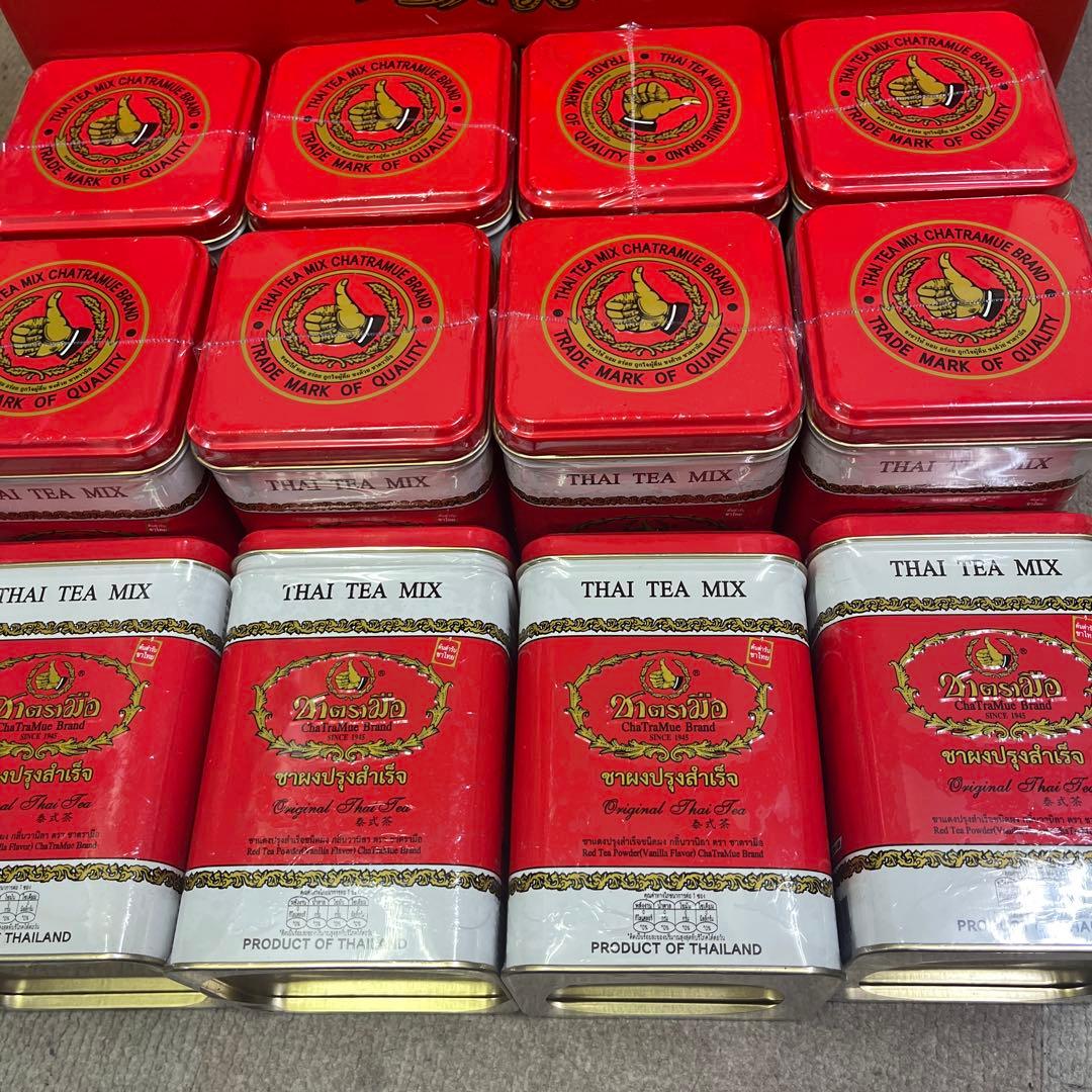 新品未開封 タイティー ×１２缶 THAI TEA MIX ChaTraMue
