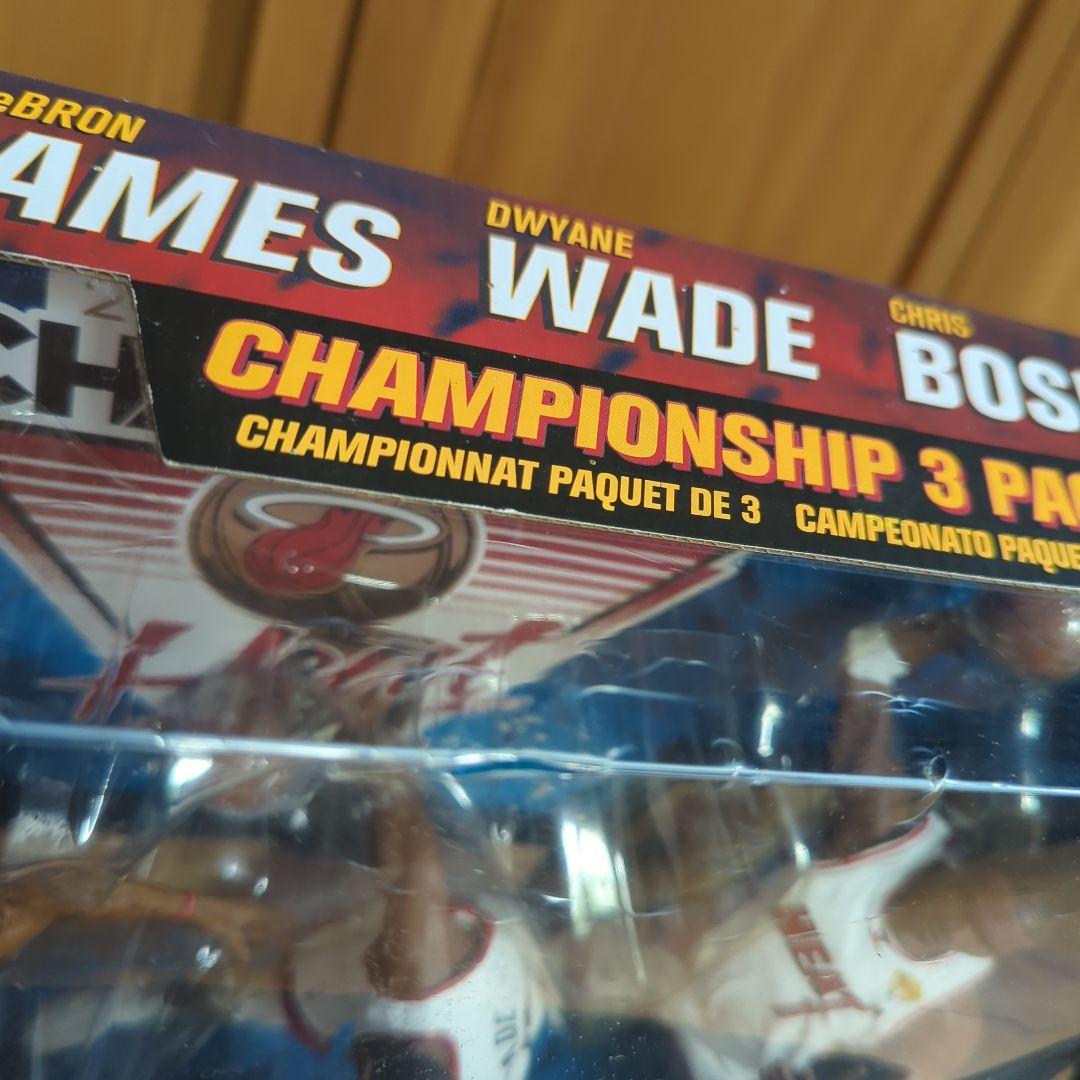 Mcfarlane NBA チャンピオンシップ マイアミヒートフィギュア 未開封