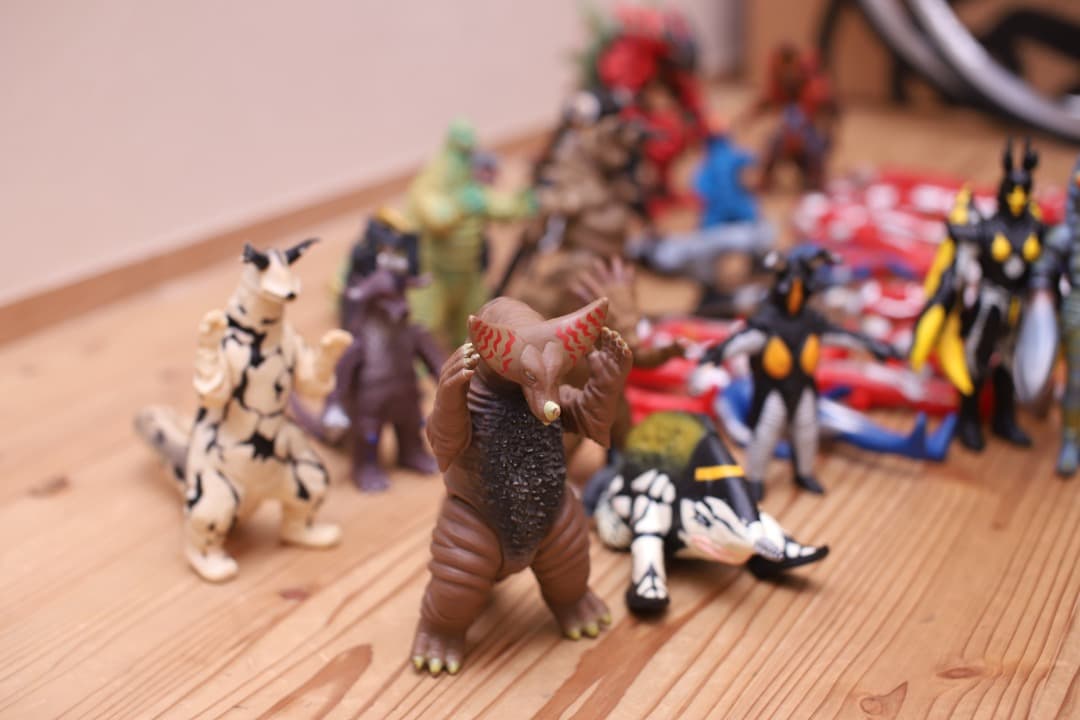 【38体セット】ウルトラマン&怪獣　ソフビ