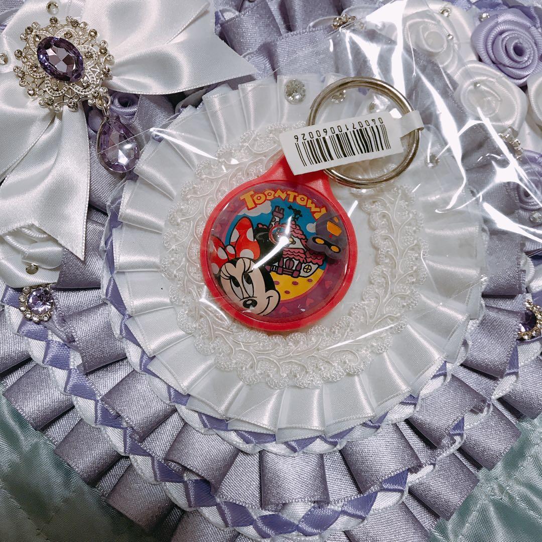ミニーマウス　トゥーンタウン　ディズニーランド　レトロ　希少　キーホルダー