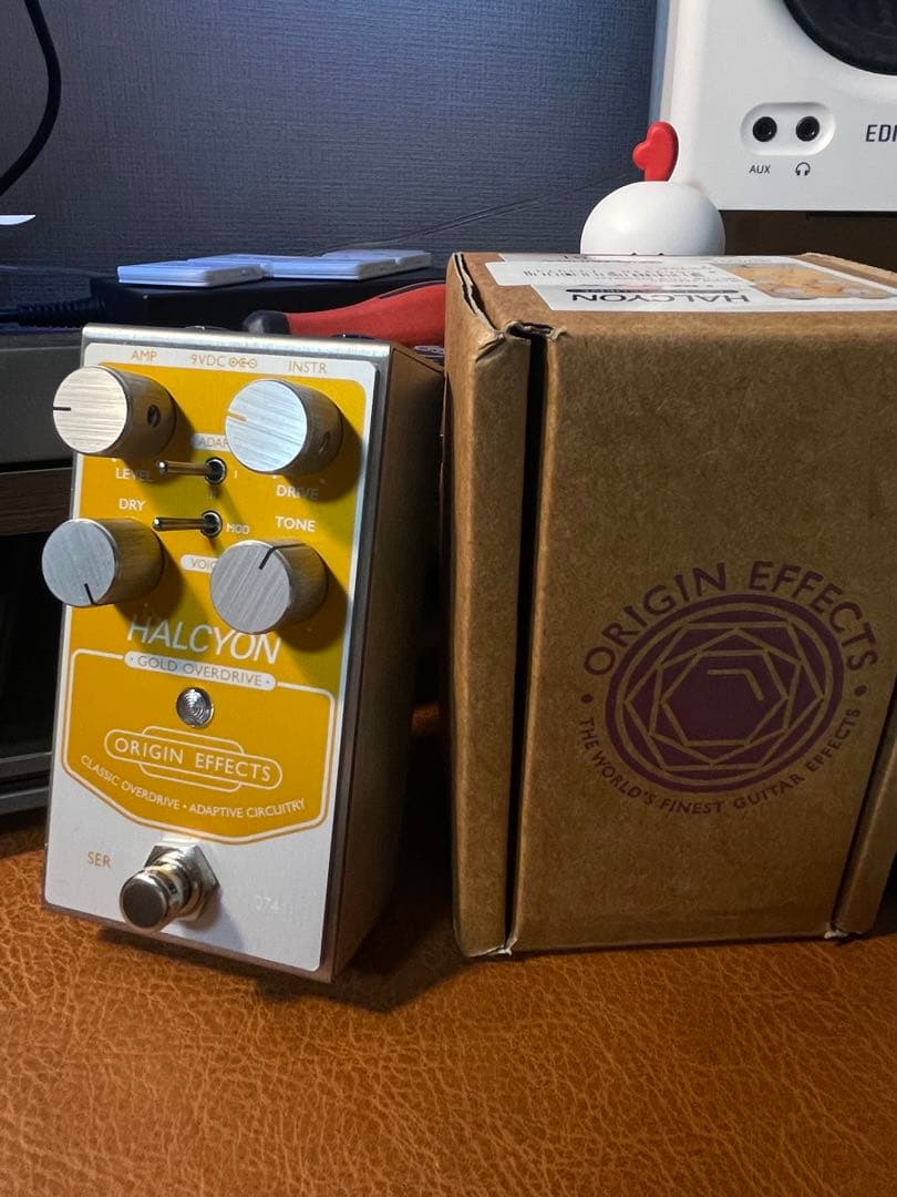 ギター Origin effects halcyon gold overdrive