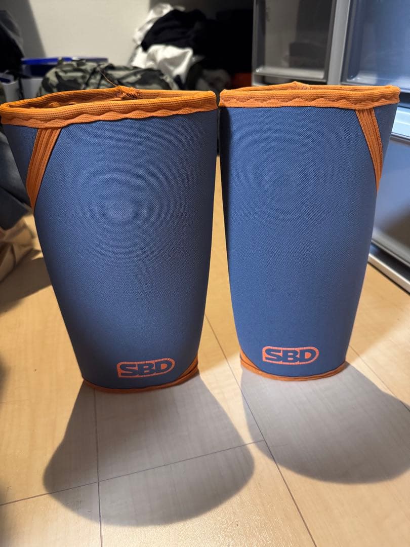 SBD ニースリーブMサイズ グレー/オレンジ