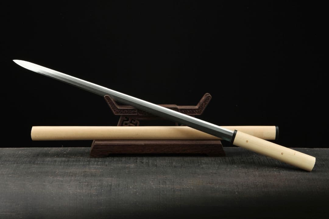 s296-武具 刀装具 日本刀　模造刀 居合刀 武士道 武蔵 鑑賞用 手鍛造打